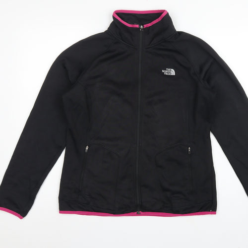 The North Face Women’s Black Pink Softshell Jacket XL Full Zip