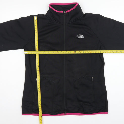 The North Face Women’s Black Pink Softshell Jacket XL Full Zip