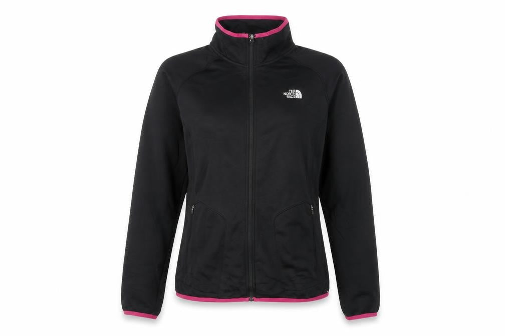 The North Face Women’s Black Pink Softshell Jacket XL Full Zip