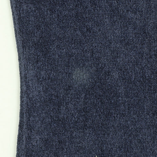 Marks and Spencer Women’s Blue V-Neck Button Cardigan UK 16