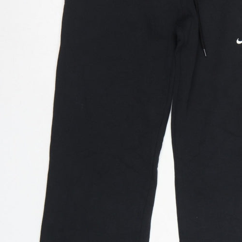 Nike Women’s Black S Sweatpants Straight Leg Drawstring Joggers