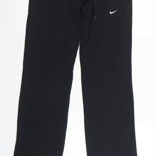 Nike Women’s Black S Sweatpants Straight Leg Drawstring Joggers