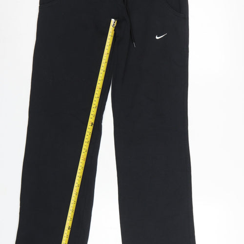Nike Women’s Black S Sweatpants Straight Leg Drawstring Joggers