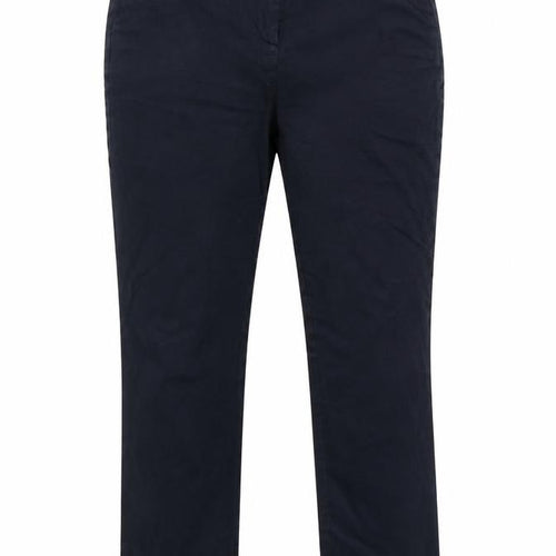 Reiss Women’s Navy Blue UK 12 Slim Straight Chino Tailored Trousers