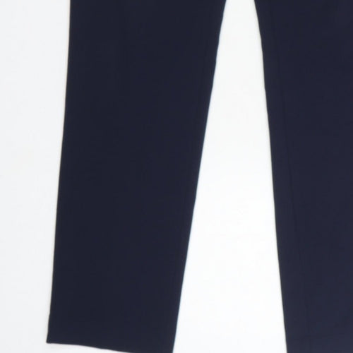 Next Men’s Navy 32in Regular Straight Dress Trousers 31in Leg