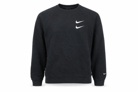 Nike Men’s Black L Pullover Sweatshirt Graphic Print Sports Logo