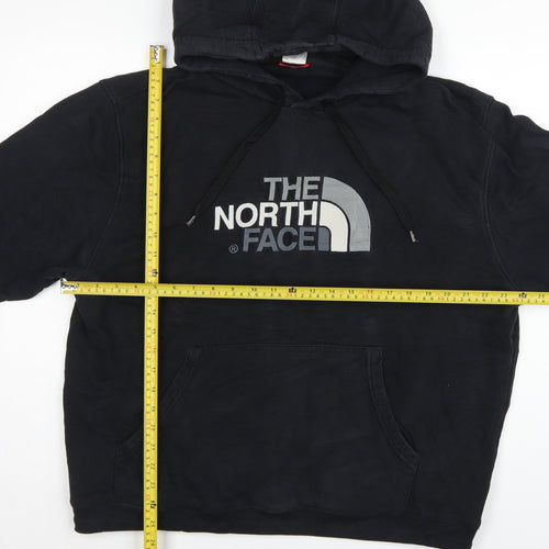The North Face Men’s Black XL Pullover Hoodie Logo Cotton Fleece