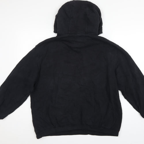 The North Face Men’s Black XL Pullover Hoodie Logo Cotton Fleece