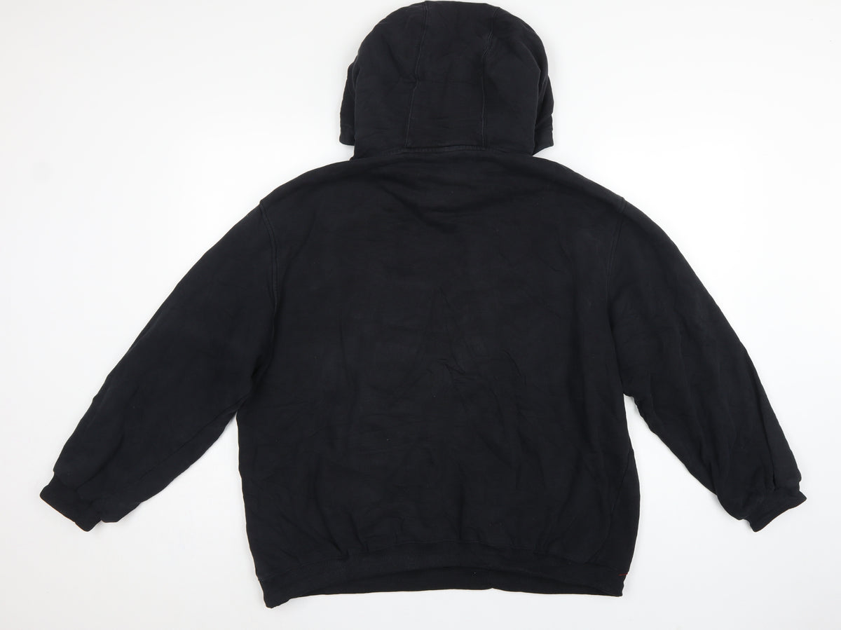 The North Face Men’s Black XL Pullover Hoodie Logo Cotton Fleece