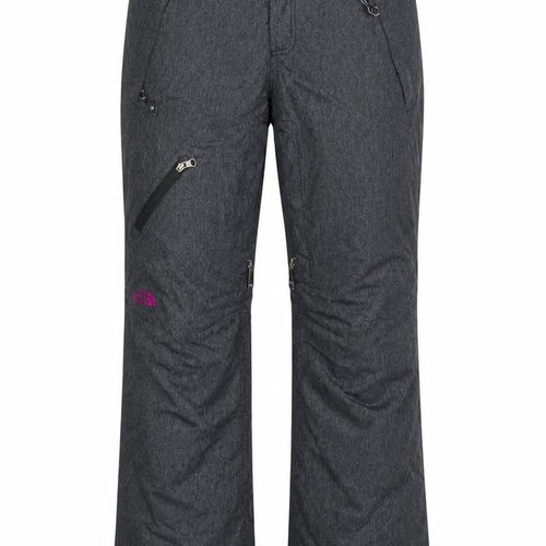 The North Face Womens Grey UK 6 Cryos Ski Snow Pants Zip Pockets