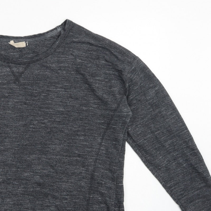 Additional view of Next Women Grey, size 16, Lightweight Knit Drawstring Hem Sweatshirt