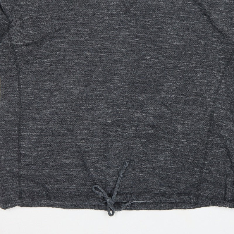 Additional view of Next Women Grey, size 16, Lightweight Knit Drawstring Hem Sweatshirt