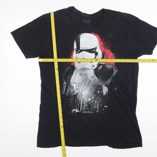 Star Wars Men’s Black Large Stormtrooper Graphic Print T-Shirt