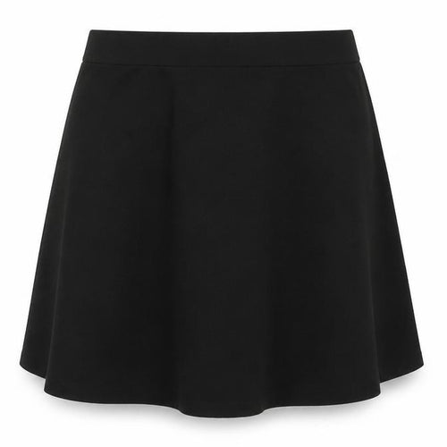 Superdry Women Black UK 14 A-Line Short Lined Skirt