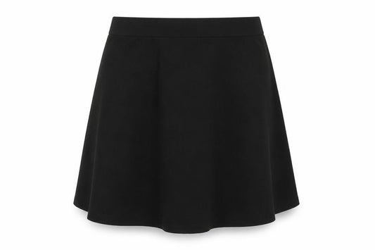 Superdry Women Black UK 14 A-Line Short Lined Skirt