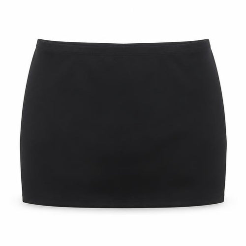 Weekday Women Black S Stretch Jersey Mini Pencil Skirt