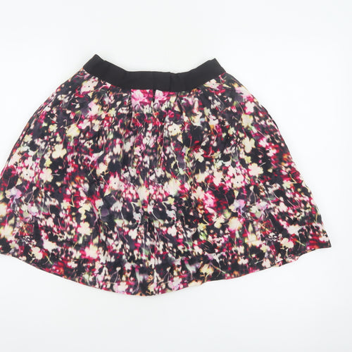 French Connection Women Multicoloured Floral Skater Skirt UK 8
