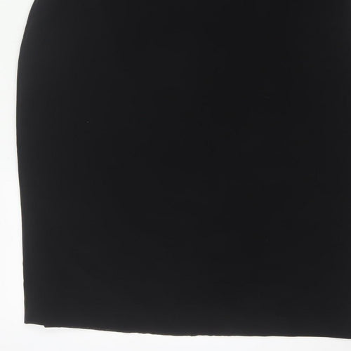 Per Una Women Multicoloured Size 18 Pencil Dress Ruffle Workwear