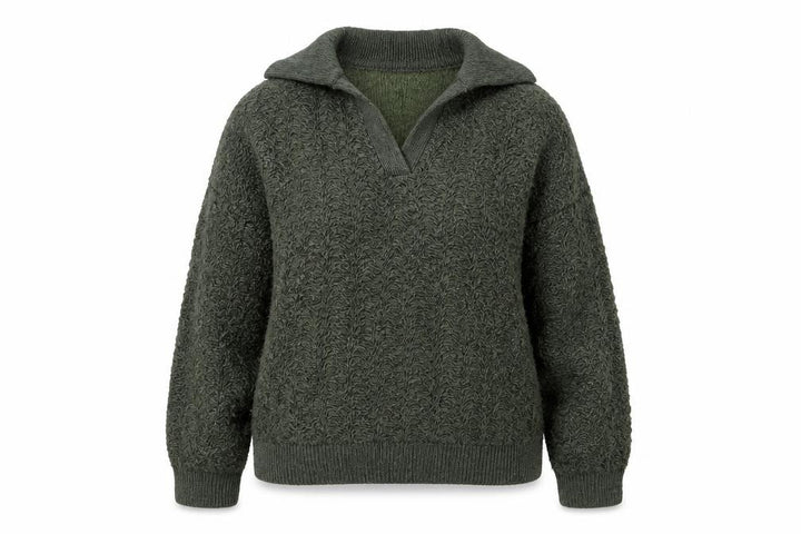 Marks & Spencer Women Green S Chunky Knit Cowl Neck Jumper