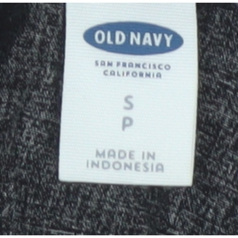 Old Navy Women Black Floral Keyhole Tank Top Size S UK 10