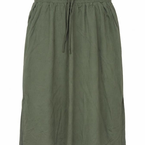 Trespass Women Green UK 12 Straight Knee Skirt Drawstring Pockets