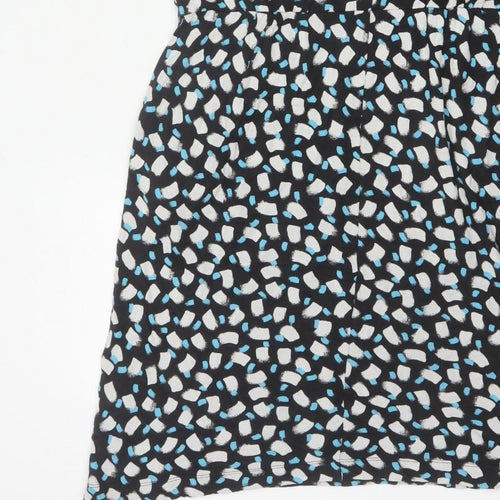White Stuff Women Multicoloured UK 14 Geometric Fit & Flare Dress
