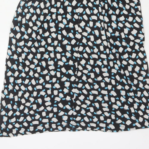 White Stuff Women Multicoloured UK 14 Geometric Fit & Flare Dress