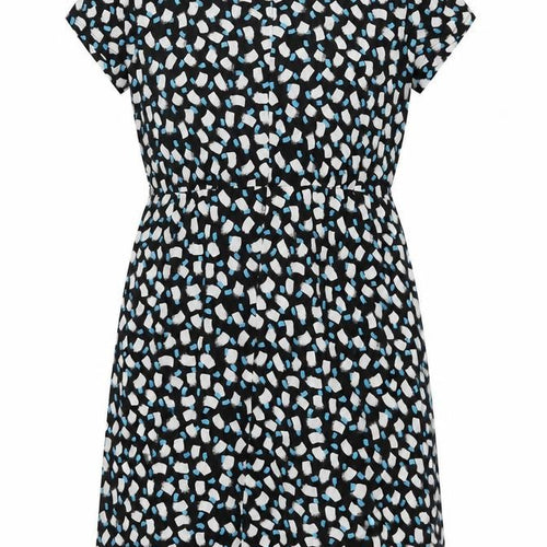 White Stuff Women Multicoloured UK 14 Geometric Fit & Flare Dress