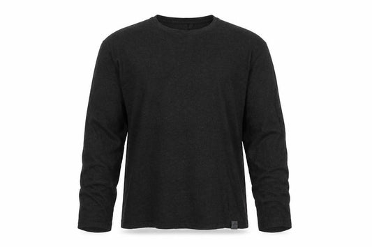 Front view of Calvin Klein Men’s Black M Knit Crew Neck Long Sleeve Jumper