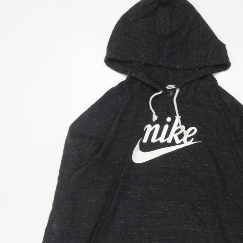 Nike Women’s Black UK 20 Plus Pullover Logo Fleece Hoodie