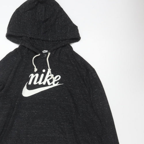 Nike Women’s Black UK 20 Plus Pullover Logo Fleece Hoodie