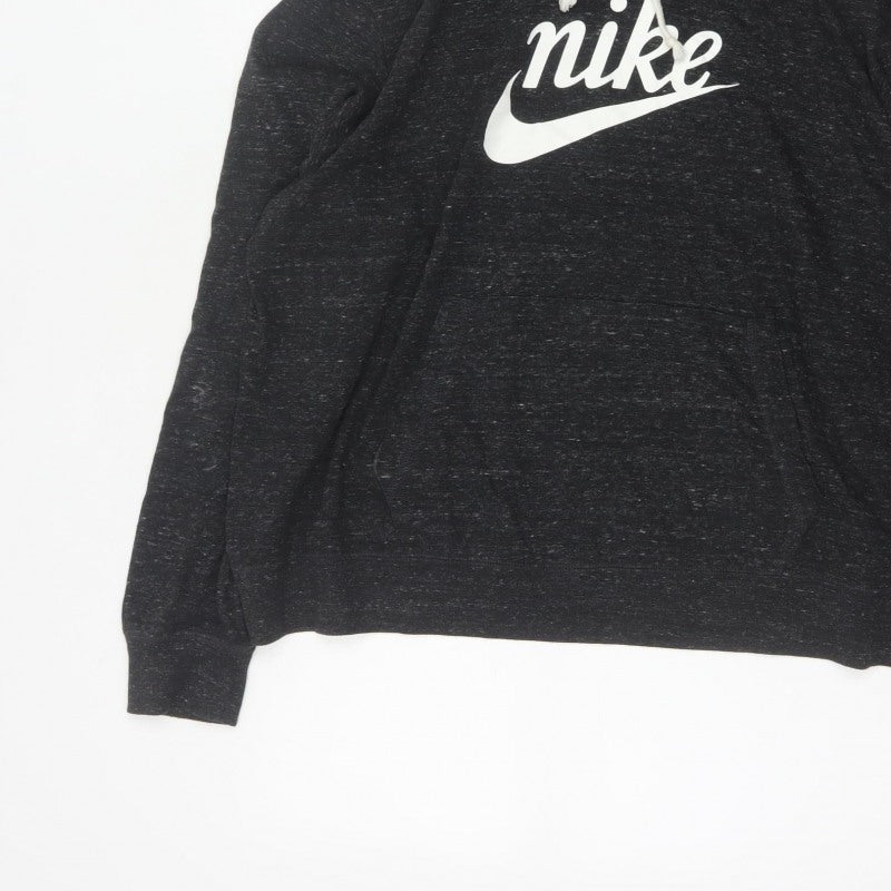 Nike Women’s Black UK 20 Plus Pullover Logo Fleece Hoodie