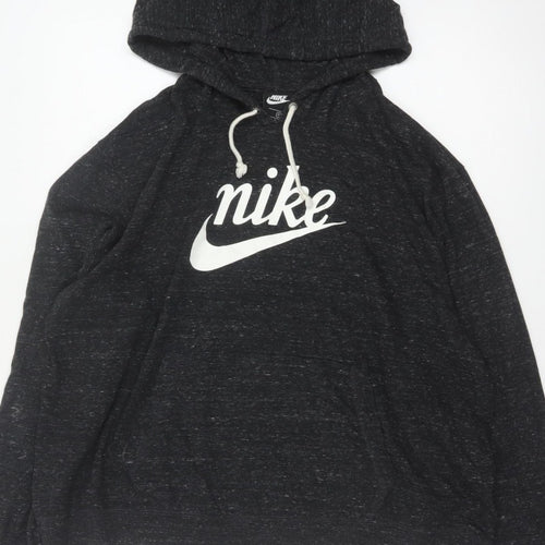 Nike Women’s Black UK 20 Plus Pullover Logo Fleece Hoodie
