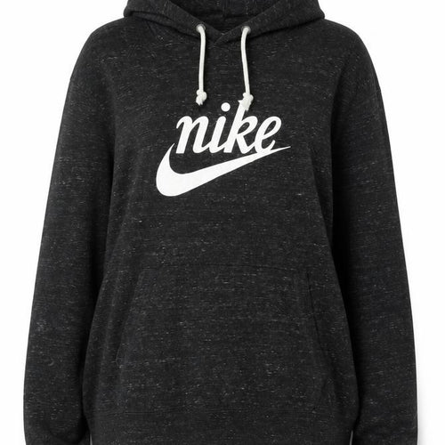 Nike Women’s Black UK 20 Plus Pullover Logo Fleece Hoodie