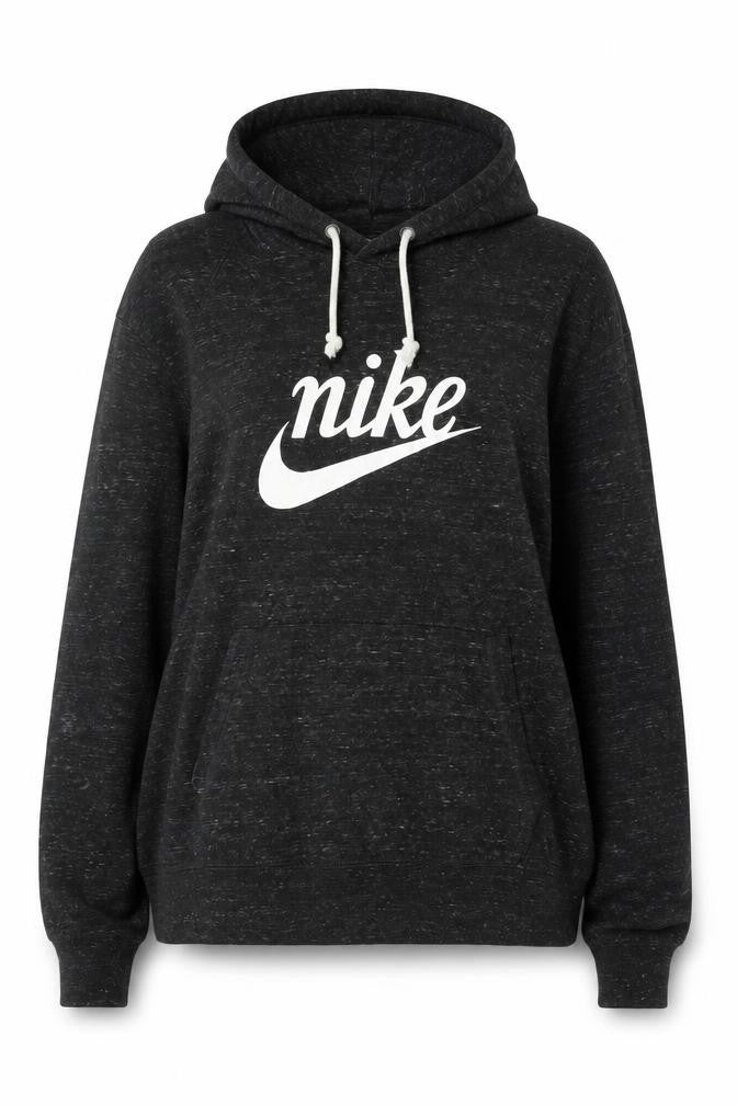 Nike Women’s Black UK 20 Plus Pullover Logo Fleece Hoodie