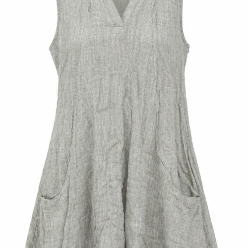 Apricot Women’s Green UK 12 Fit & Flare Sleeveless V-Neck Pocket Dress