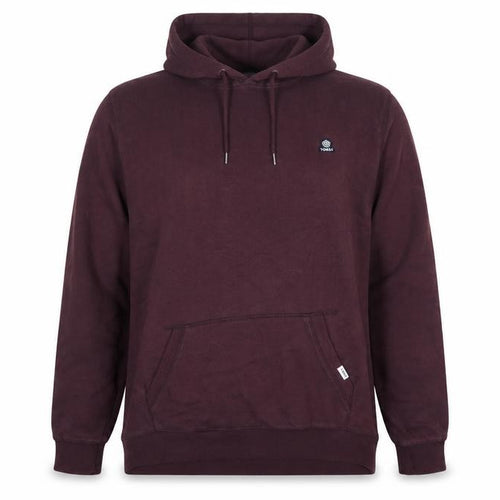 TOG24 Men’s Brown 2XL Pullover Hoodie Logo Pocket Cotton Blend