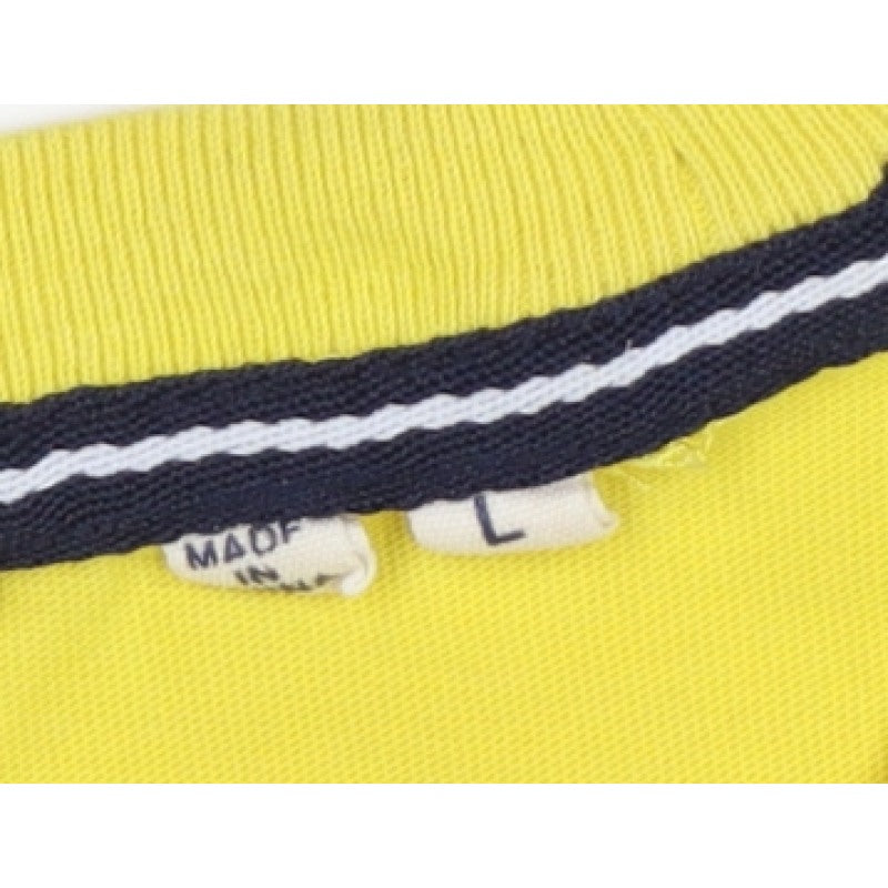 Superdry Men’s Yellow L Logo Graphic Crew Neck Short Sleeve T-Shirt