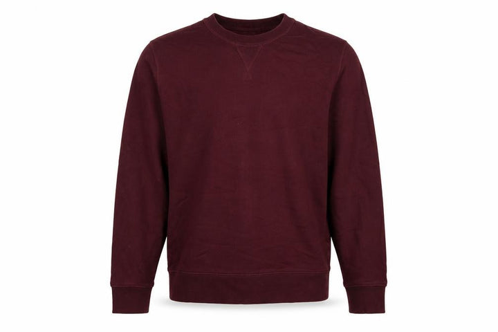 ARKET Unisex Adults Red Crew Neck Raglan Pullover Sweatshirt M