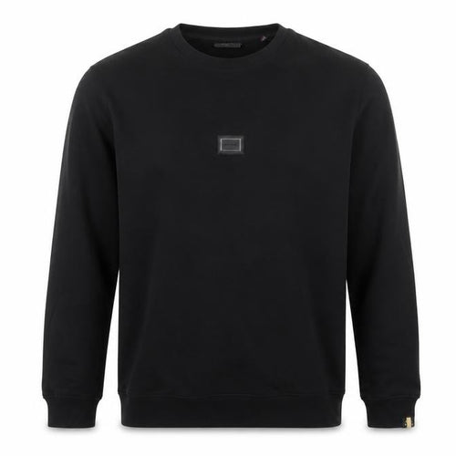 Rare Rabbit Women’s Black S Pullover Crew Neck Logo Sweatshirt