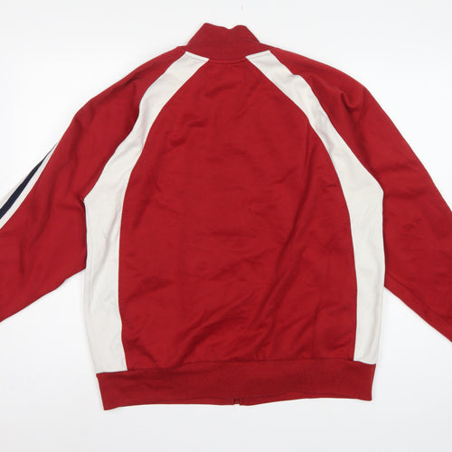 Urban Pipeline Men's Red L Full Zip Track Sweatshirt Number 7
