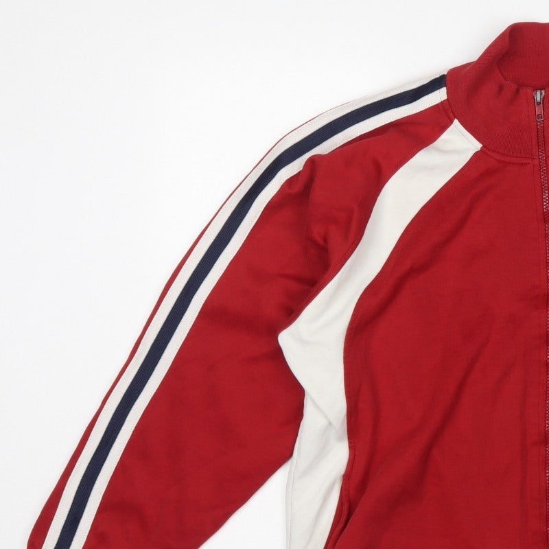 Urban Pipeline Men's Red L Full Zip Track Sweatshirt Number 7