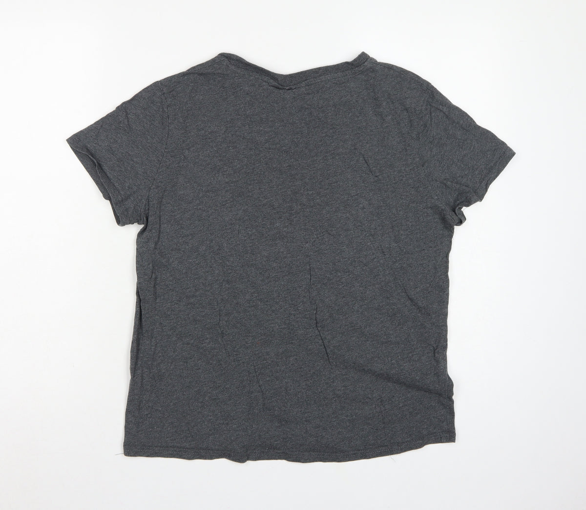 Friends Women’s Grey UK 12 Basic Graphic Short Sleeve T-Shirt