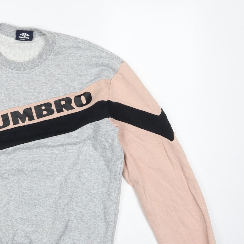 Additional view of Umbro Women’s Multicoloured S Colourblock Logo Crew Sweatshirt