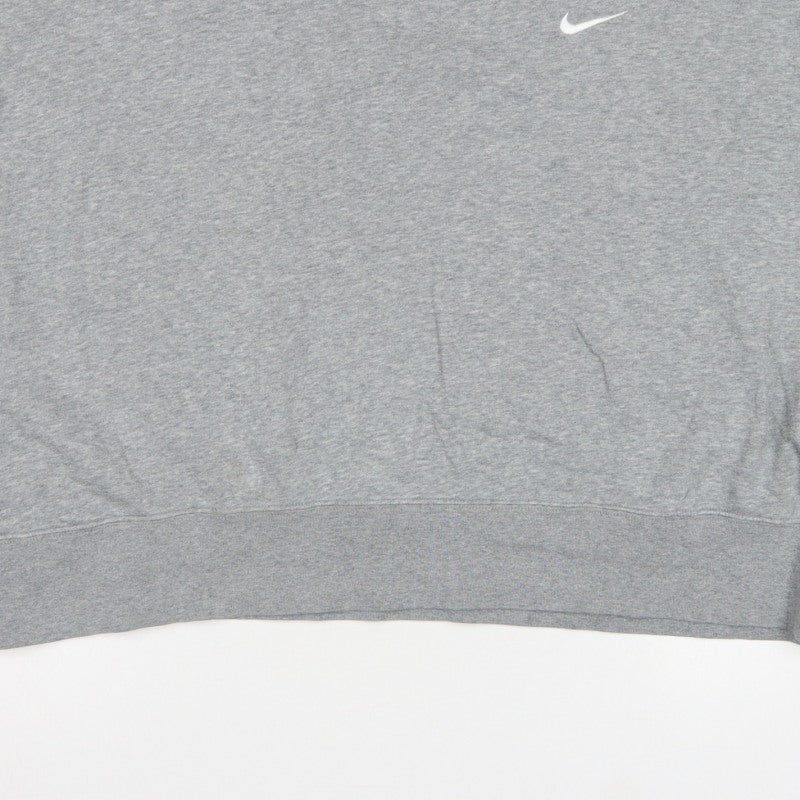 Additional view of Nike Women’s Grey 2XL Pullover Crew Neck Logo Sweatshirt