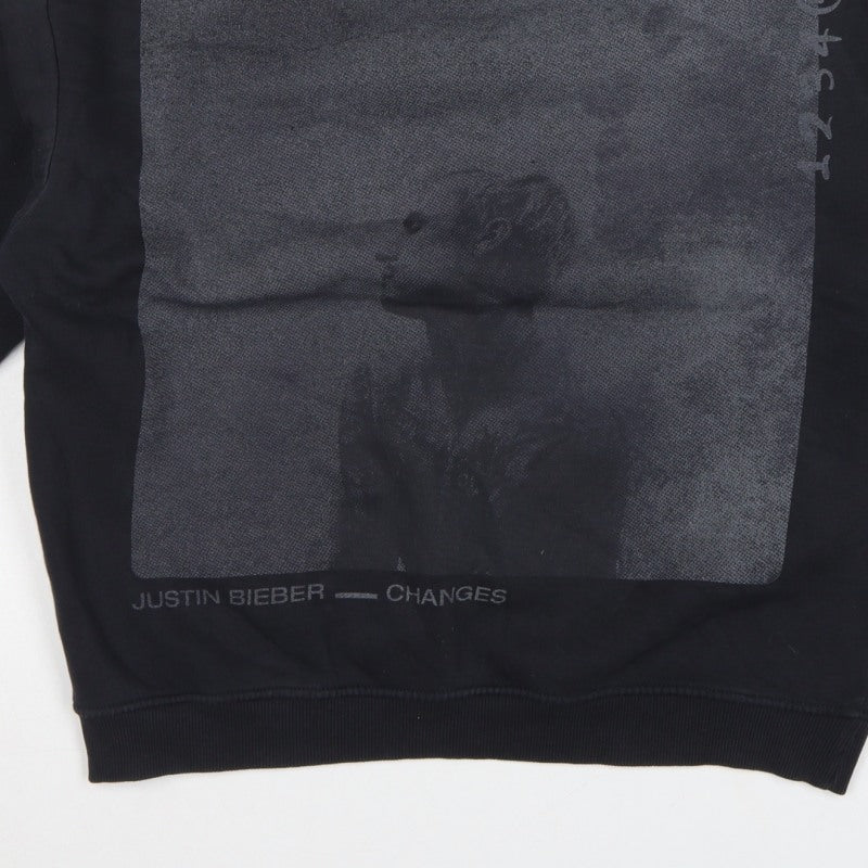 Additional view of Justin Bieber Women’s Black S Pullover Changes Graphic Sweatshirt