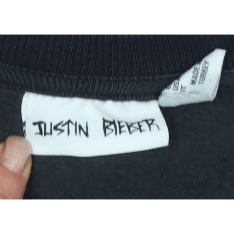 Additional view of Justin Bieber Women’s Black S Pullover Changes Graphic Sweatshirt