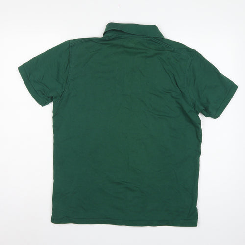 Uniqlo Men’s Green M Piqué Cotton Blend Short Sleeve Polo Shirt