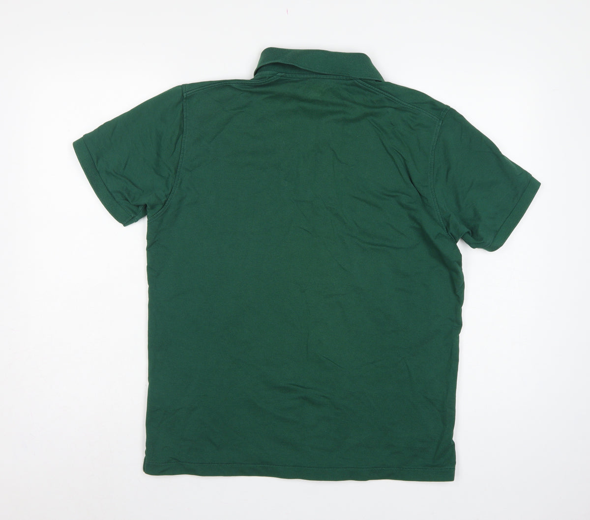 Uniqlo Men’s Green M Piqué Cotton Blend Short Sleeve Polo Shirt