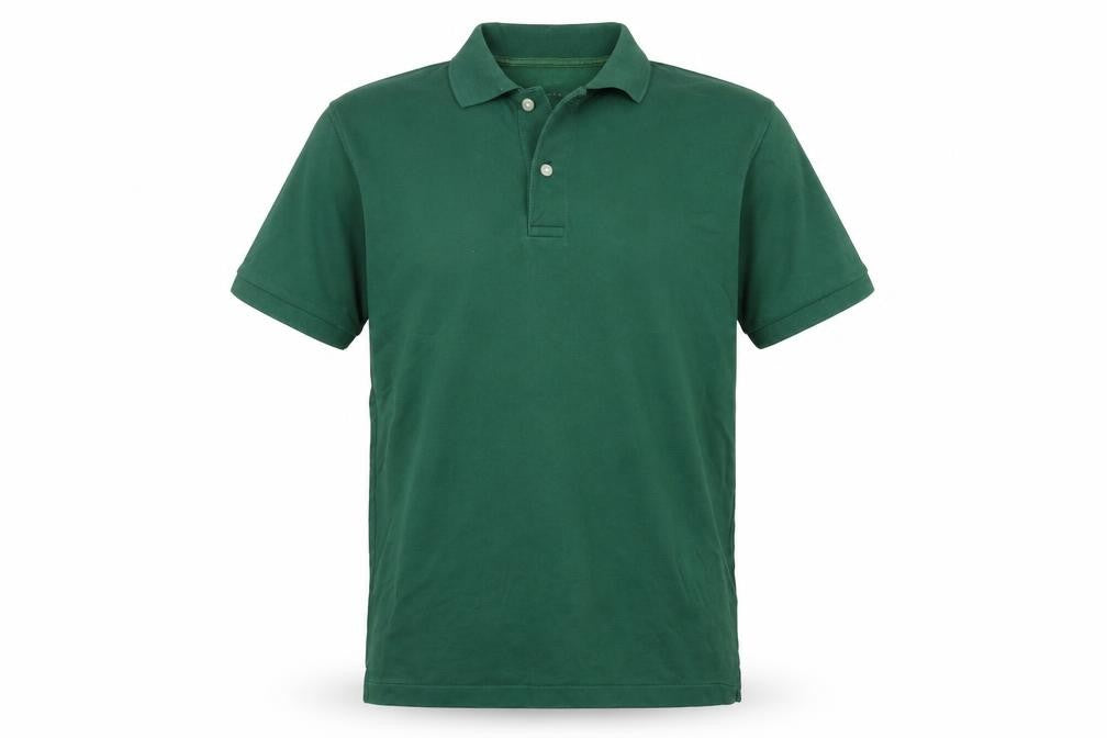 Uniqlo Men’s Green M Piqué Cotton Blend Short Sleeve Polo Shirt